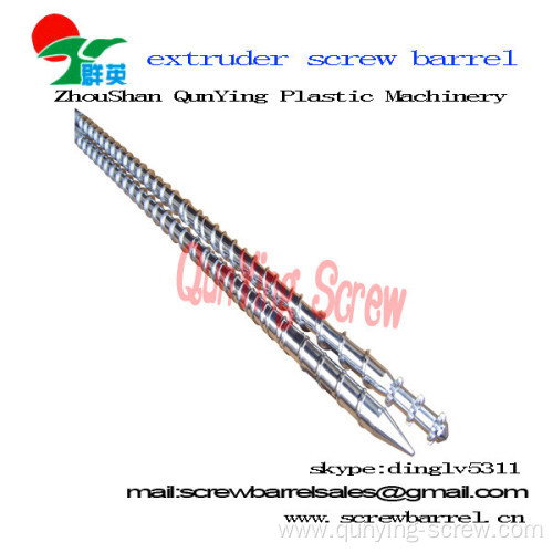 Grade A Qunying Single Screw And Barrel For Ldpe Hdpe Film Extruder 